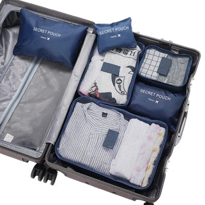 Amazing Home 6pcs Set Travel Organiser Bag Pouch