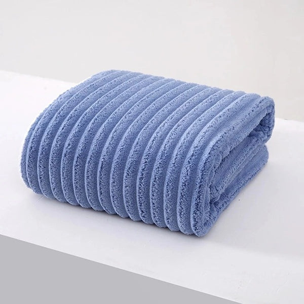 Amazing Home Coral Velvet Bath Towel 140cm x 70cm