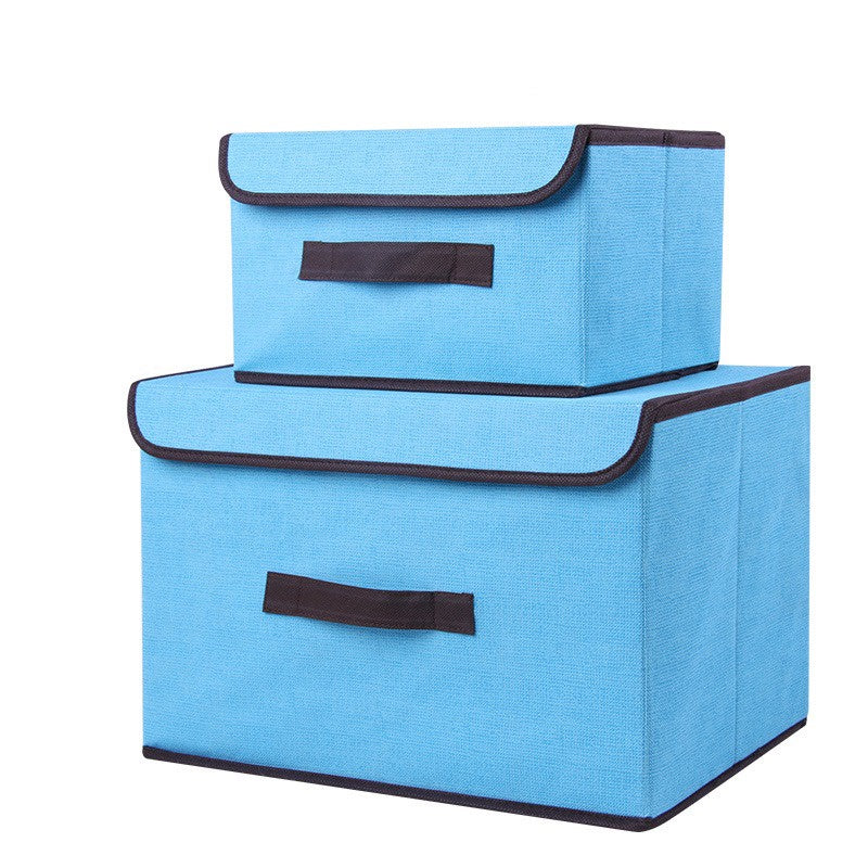 Amazing Home 2 in 1 Foldable Storage Box Organizer
