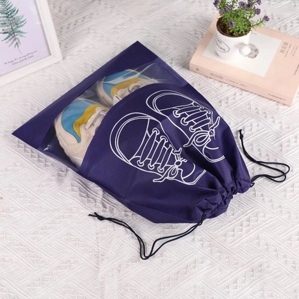 Amazing Home Non-Woven Drawstring Shoes Bag