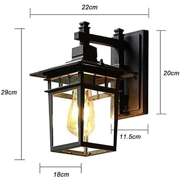 Vintage Outdoor Waterproof Wall Light Retro Wall Lamp Classic Design