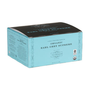 Harney & Sons Organic Earl Grey Supreme Tea - 50 Tea Bags