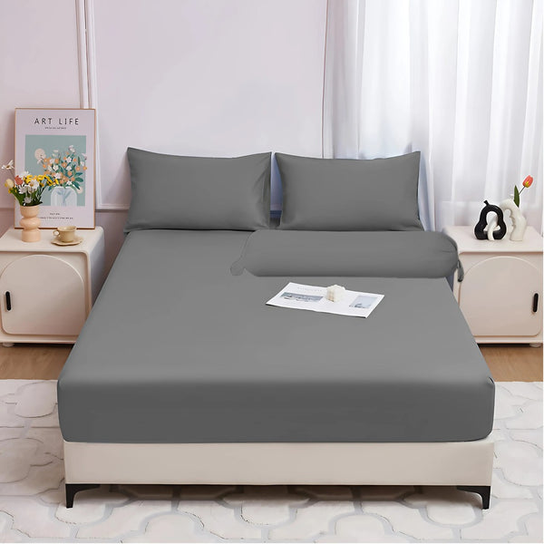360° All-Round Cadar / Fitted Bedsheet Set | Single 2-in-1 / Queen 4-in-1 / King 4-in-1 | Fits 10cm–27cm Mattress Depth