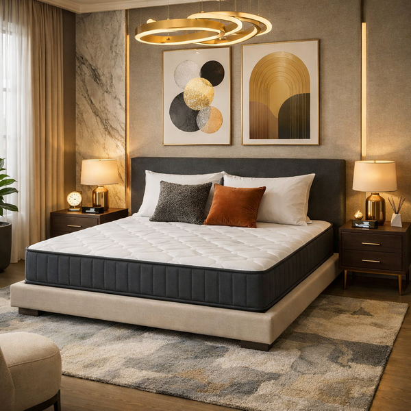 SleepExp Essential King 28cm 11-Inch Hybrid Mattress