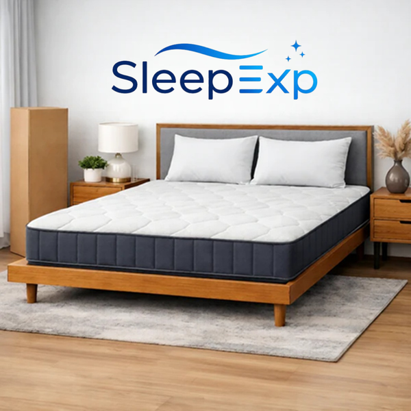 SleepExp Essential Hybrid Mattress | Individual Pocket Spring & Memory Foam | Mattress in a Box