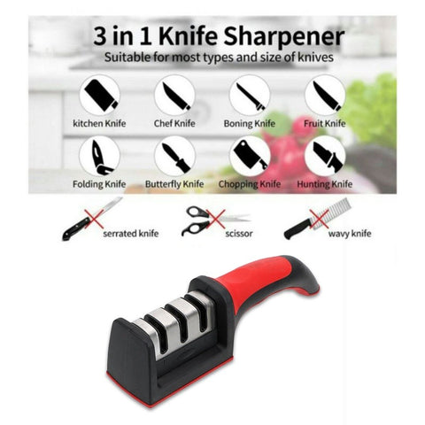 (HOT OFFERS) Amazing Home 3 Stages Knife Sharpener