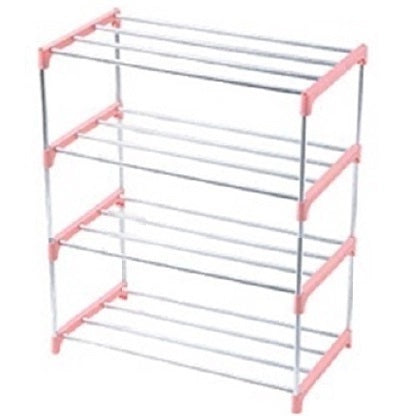 Amazing Home 4 Tier Basic Shoe Rack