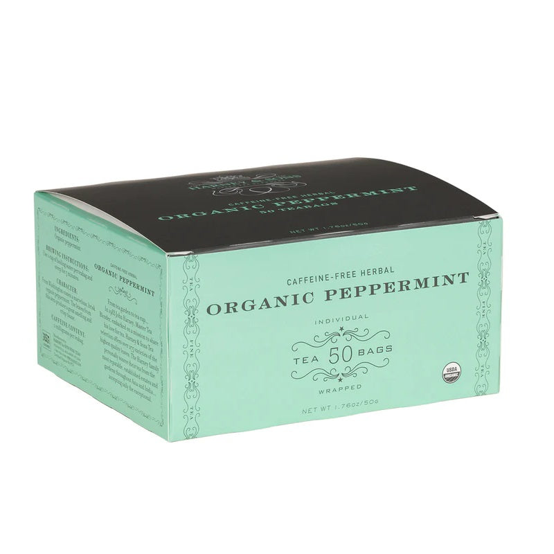 Harney & Sons Organic Peppermint Tea - 50 Tea Bags
