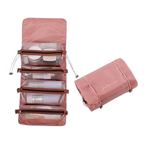 Amazing Home Travel Organizer Foldable Cosmetic Makeup Toiletries Storage Bag