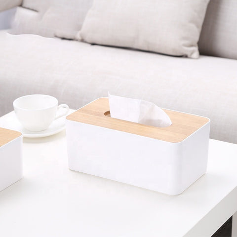 Amazing Home Wooden Tissue Box Holder Rectangle