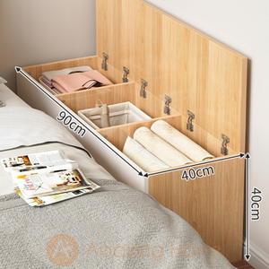 Ivar 90cm Bedside Storage Cabinet Flip Window Cabinet