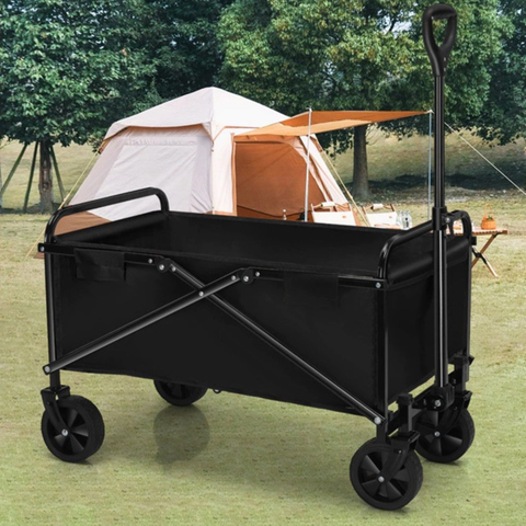 Amazing Home Multipurpose Outdoor Trolley Foldable Storage Camping Wagon Cart
