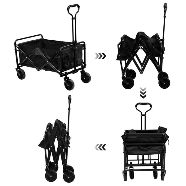Amazing Home Multipurpose Outdoor Trolley Foldable Storage Camping Wagon Cart