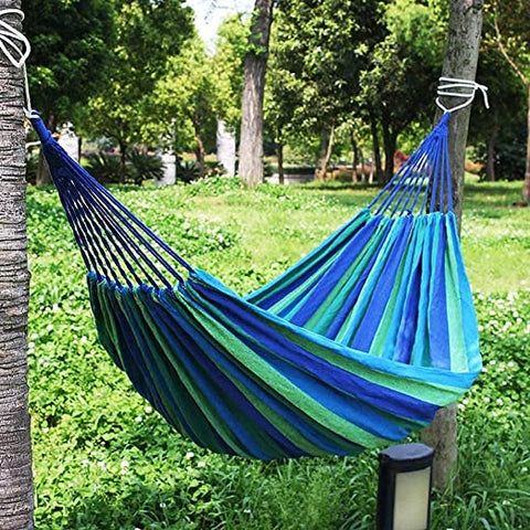 Amazing Home Foldable Hammock Garden Indoor Outdoor Activities for Single Person