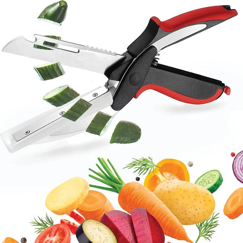 Amazing Home Stainless Steel Multipurpose Kitchen Scissors Smart Cutter Food Scissors
