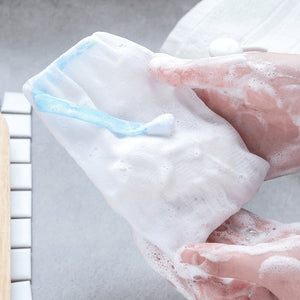 Amazing Home Portable Bubble Foaming Net Mesh Bag Soap Cleanser