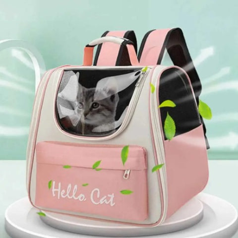 Amazing Home Cat Backpack Carrier Small Animals Pet Storage Bag