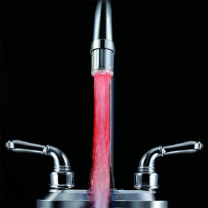 Amazing Home LED Faucet Light Water Stream Colour Tap Sink Faucet For Kitchen Bathroom