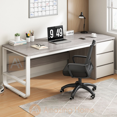 Anker 140cm Study Table Office Desk With Drawer