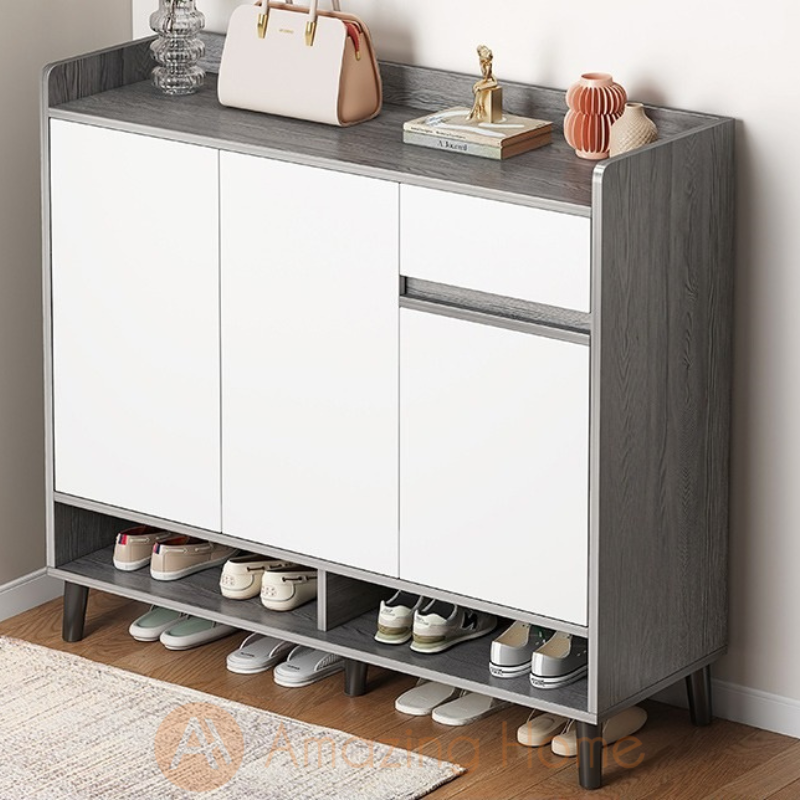Keanu Shoe Cabinet 3 Door 1 Drawer
