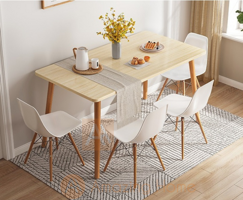 4 Seater Felix Medium Rectangle Dining Table & Chair Set