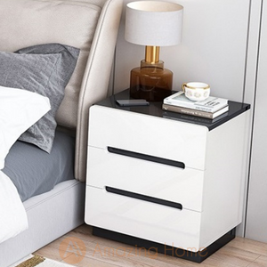 Suave Bedside Table 3 Drawer Bedside Cabinet Large