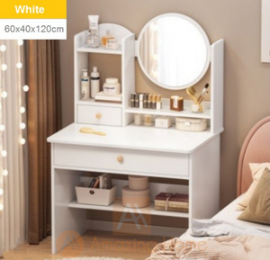 Ella Dressing Table Drawer Makeup Mirror