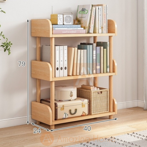 Victoria 3 Tier Bookshelf Bookcase Small