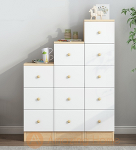 Bianca Chest of 3 + 4 + 5 Drawer Multifunctional Storage