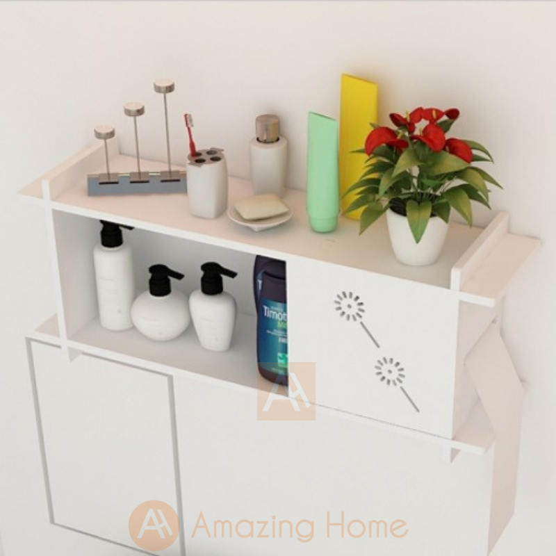 Amazing Home Wall Rack Shelf Storage Organizer Bathroom Bedroom