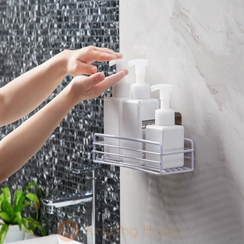 Amazing Home Wall Mounted Floating Shelf Bathroom Kitchen White