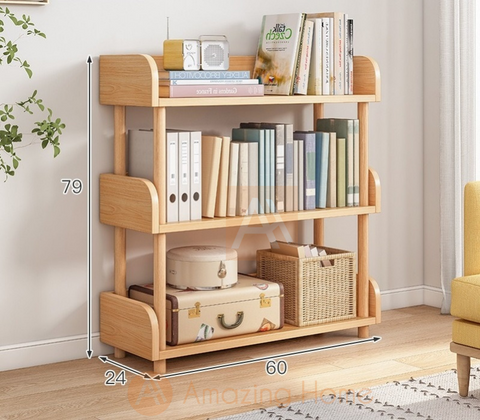 Victoria 3 Tier Bookshelf Bookcase Medium