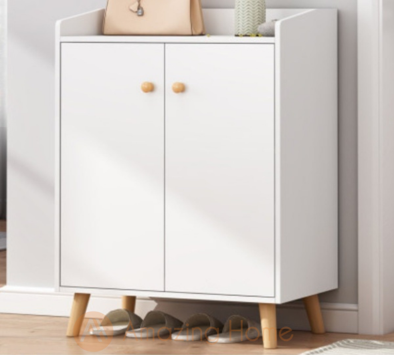 Lukas 2 Door Shoe Cabinet With Legs