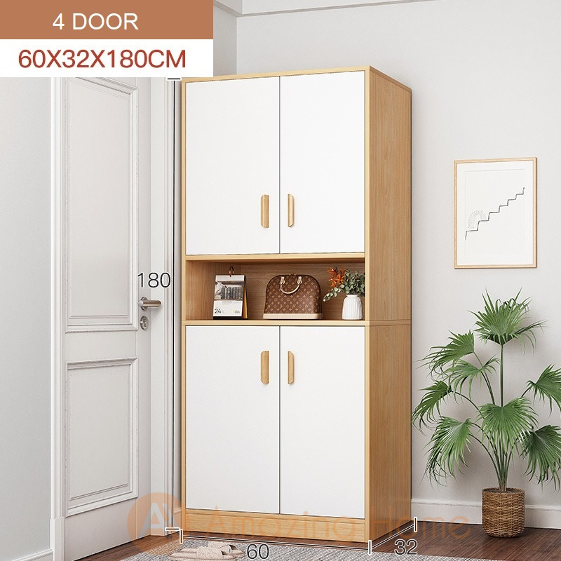 Anya 4 Door Hallway Shoe Cabinet