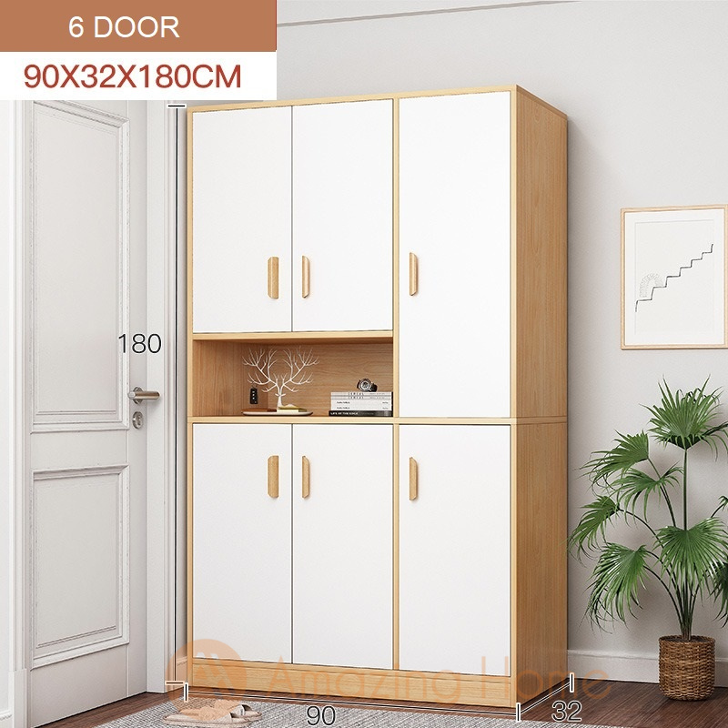 Anya 6 Door Hallway Shoe Cabinet