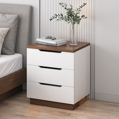 Aaren Bedside Cabinet 3 Drawer Bedside Table