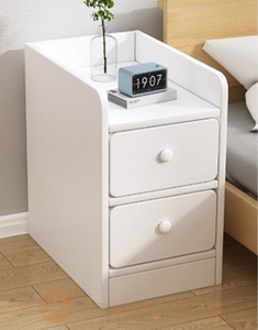 Blanca Small Side End Bedside Table Bedside Cabinet 2 Drawer