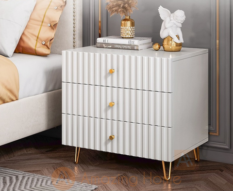 Harmony Bedside Cabinet 3 Drawer Bedside Table