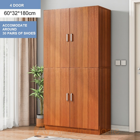 Davin 4 Door Tall Shoe Storage Cabinet