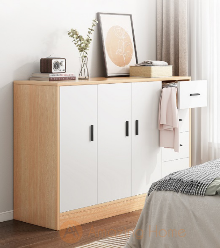 Bianca Storage Cabinet With 3 Door 4 Drawer
