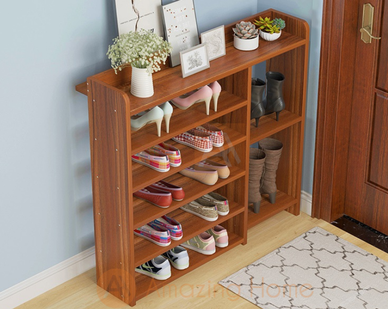 Hazel Wooden Shoe Rack 6 Tier