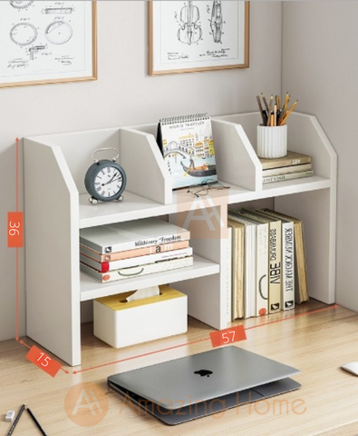 Mika Tabletop Bookshelf Desktop Organizer