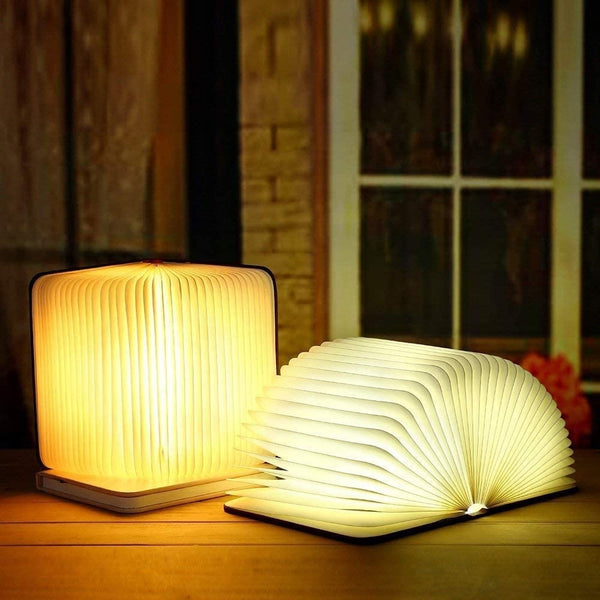 Amazing Home Folding Book USB Rechargeable LED Lamp