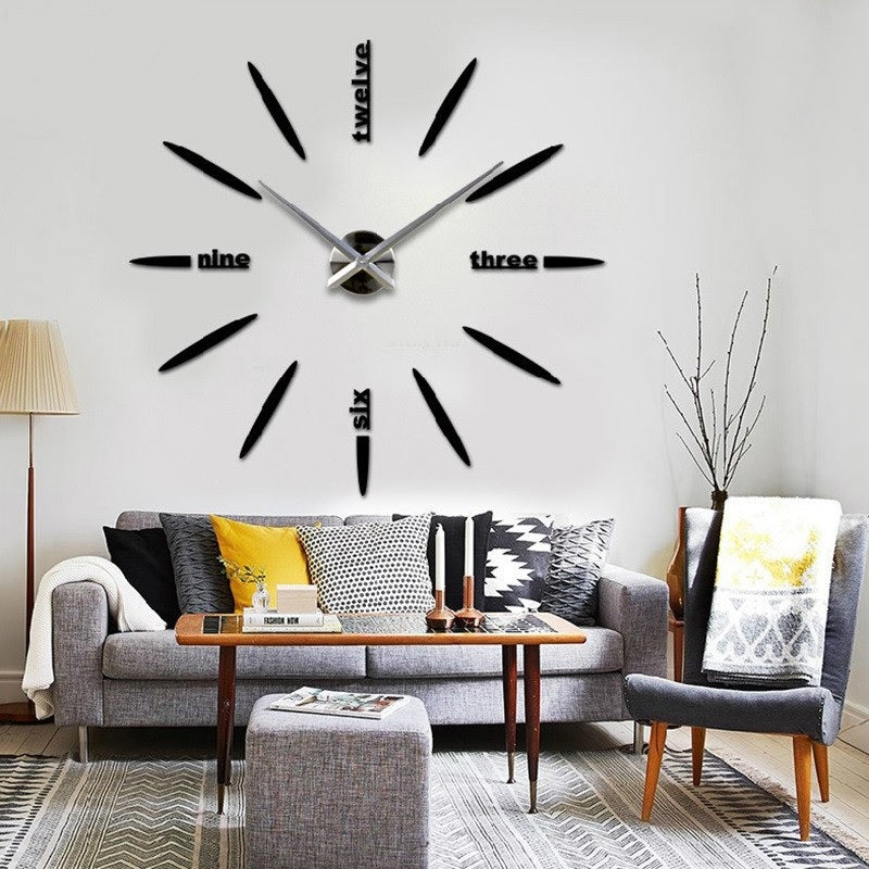 Amazing Home DIY 3D Wall Clock
